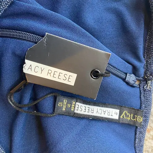 Plenty By Tracy Reese Plenty by Tracey Reese Sheath Dress Lace Panel Navy Blue NEW Womens Size 10