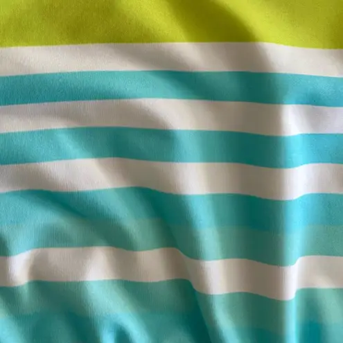 TomboyX Sunset Stripes Sport & Swim Top, sz. S Black