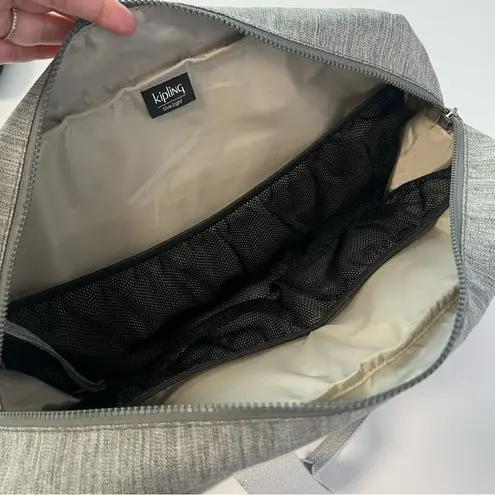 Kipling Popper Baby Diaper Bag Tote Gray