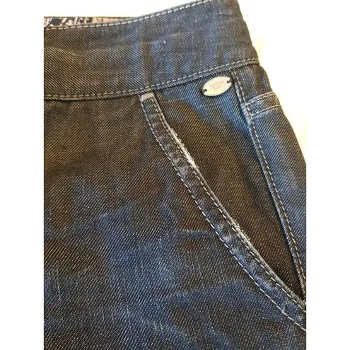 Elie Tahari Womens Jeans Sz 10 Dark Mid Rise Wash Pockets Rodeo Western Country