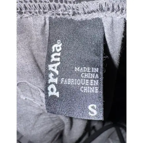 prAna Mantra Pant Grey Womens Small Hemp Lightweight Hippie Boho Relaxed Grunge