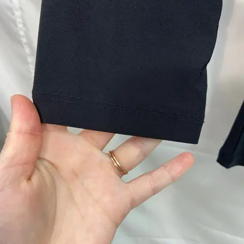 Vintage Vol. 1 petite women's black sequin diamond v