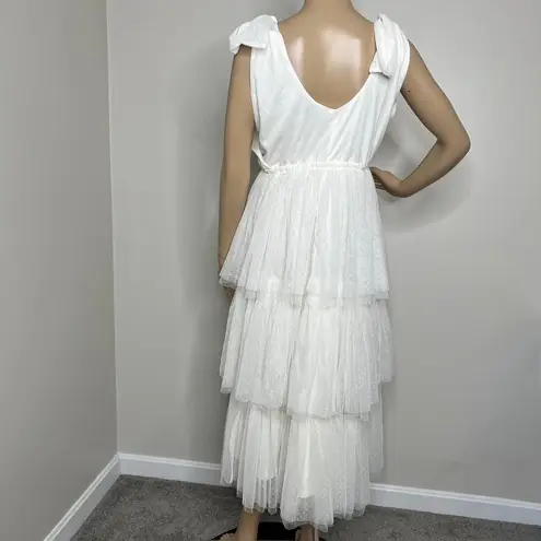 Baltic Born Tessa Tiered Tulle Midi Dress