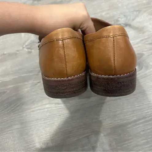 Madewell  Elinor Tan Leather Loafer Size 9