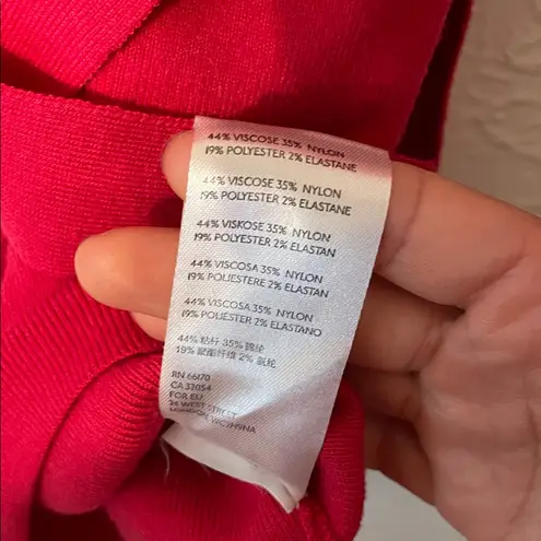 Anthropologie  Daily Practice Pink Polo Knit Henley Sweater Dress Size Small