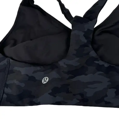 Lululemon  In Alignment Racerback Bra Heritage 365 Camo Sport Size 8