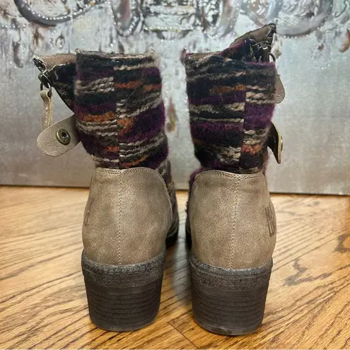 Muk Luks | Marni Boots Faux Leather Sweater Boot Size 7 Brown