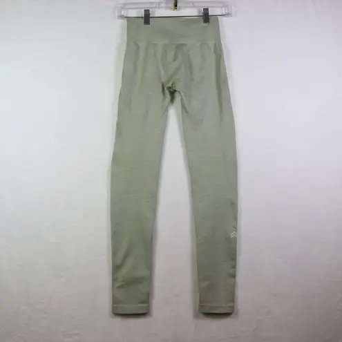 Oner Active ONER Seamless Beige High Waist Leggings Athletic Yoga Pants, Small