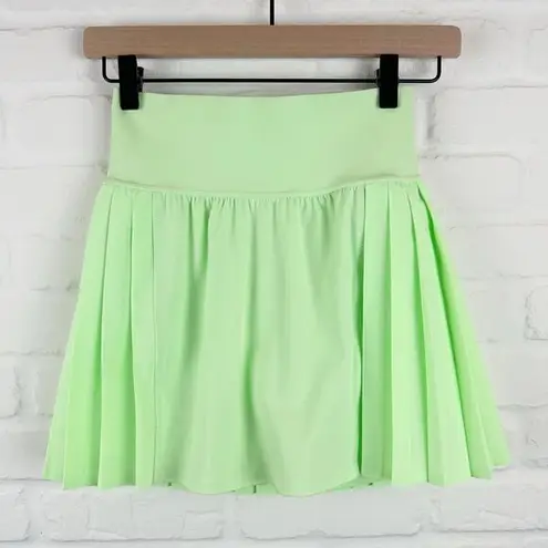 Sweaty Betty  Power Pleat Tennis Skort Matcha Green Athletic Skort Size Small