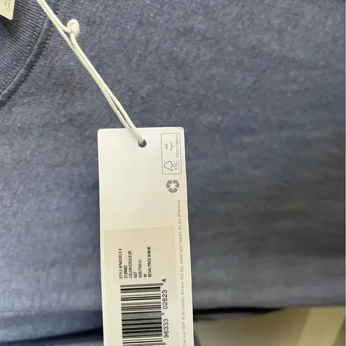 Outerknown  Neptune Tee Dress in Blue