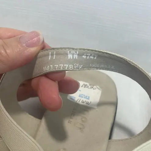 Munro Darian II Strappy Sandals Beige & Gold Women’s Size 11 WW