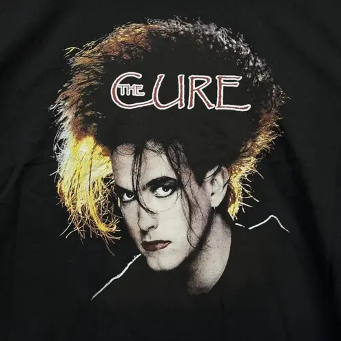 The Cure Robert Smith Gothic Metal Band T-Shirt Size Large