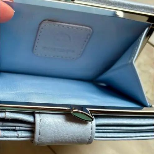 Giani Bernini Light Blue
Leather Wallet NWT