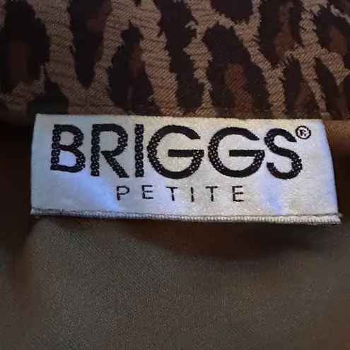 Briggs New York Briggs Leopard Print Blazer