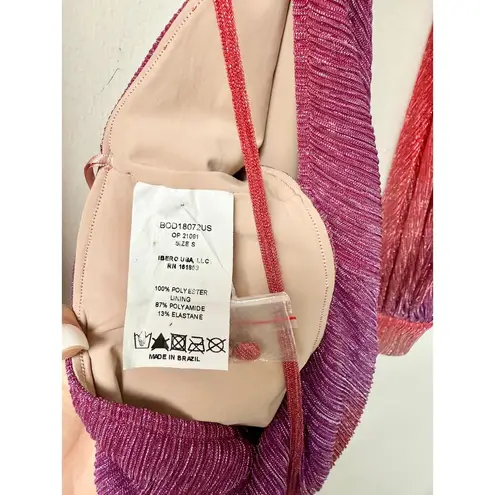 PatBO Ombre Lurex Plunging V