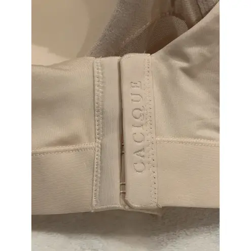 Cacique Lane Bryant Bra French Full Coverage Cooling Ivory Women's 48DD New