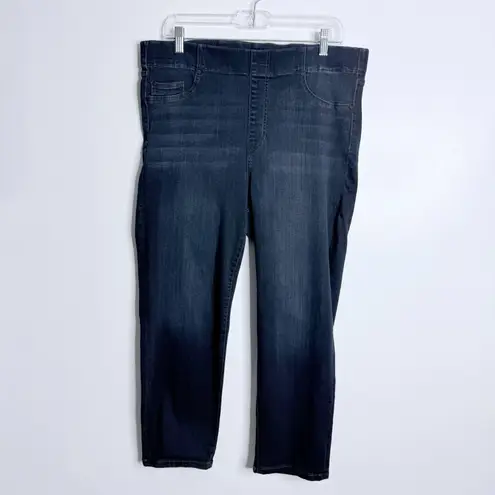 Stitch Fix Liverpool Chloe The Crop Jean Pull On Blue Size 16/33 Blue