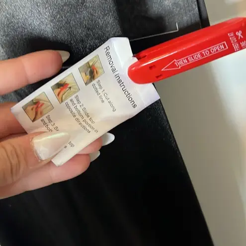 Mac Duggal NWT Ieena for - 12428 - Charmeuse Rhinestone Strap Trumpet Gown - Blk