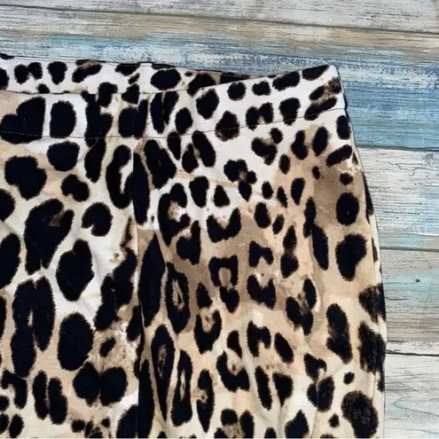 Lane Bryant Leopard Print Pencil Skirt