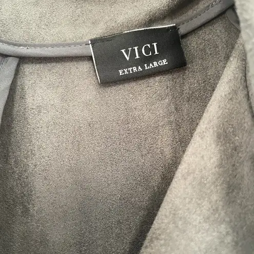 VICI  Faux Suede Market Jacket XL NWOT