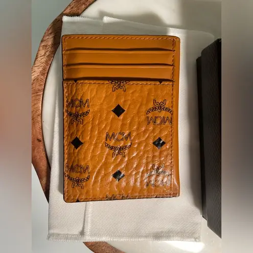 MCM Card Case in Visetos Original - NIB - Full Set | Gorgeous Giftable Condition