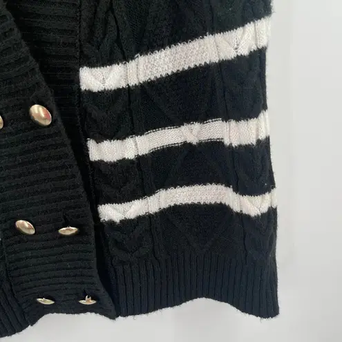 Maeve BY ANTHROPOLOGIE Sweater Vest Size Extra Small Button Down Oversized