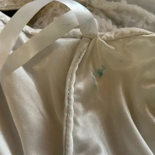 Mac Duggal Size 12 NEW One Shoulder White Sequined Mini Dress 5263 FLAW