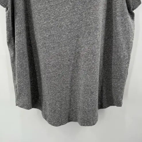 Sol Angeles Hope Tank Top Size Small Gray Yellow Cotton Blend Casual Sleeveless