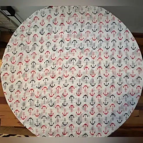 Anchors & sailboat print ladies infinity scarf