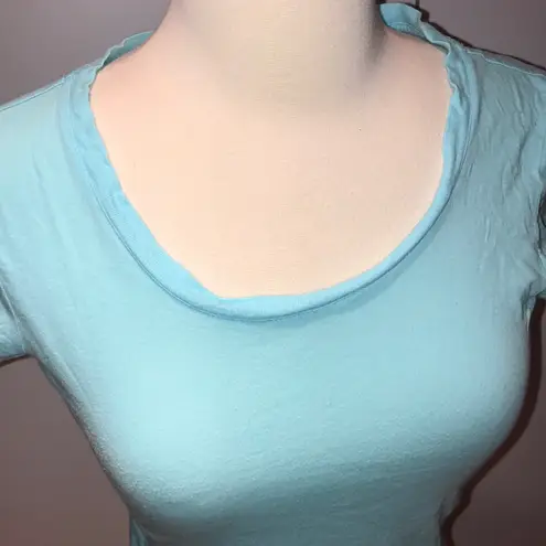 Nollie for Pacsun Light Blue Scoopneck T