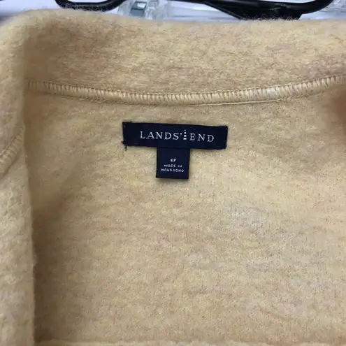 Lands' End 🌴Lands’ End Wool Petite Jacket Soft Yellow Sz 6P