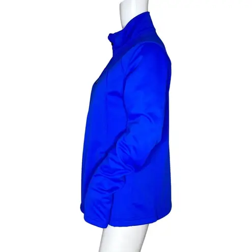 Xersion  Jacket Womens Medium Royal Blue Colorful Gym Workout Athletic Athleisure