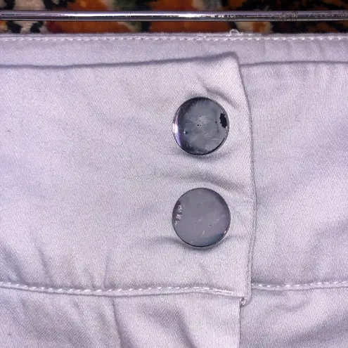 Sandro Women's Light Grey Capri Pants size 14