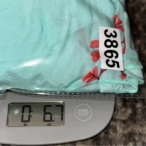 Pranella Women’s Size M Aqua Blue Coral Fish Ginger Baia Print Mini Dress Size M