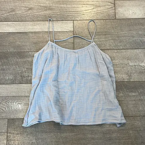 H&M Size Medium Light Blue Tank Top