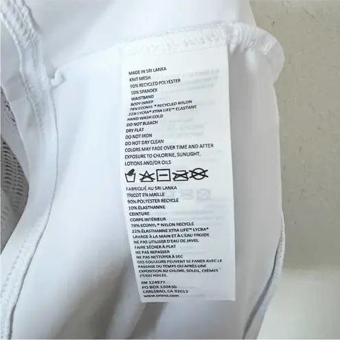 prAna TWO BEACH WHITE SHORTS S