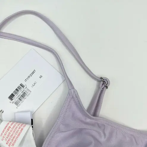 TWIN Bikini Women XS NWT Lilac Purple Bella Triangle Swim Top