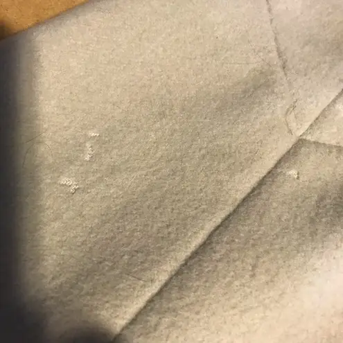 VINTAGE CIRCA 1970'S SABRINA GRAY WOOL W/FOX FUR COLLAR COAT (S)