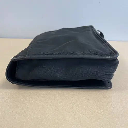 Salvatore Ferragamo Black Nylon Clutch Bag w/ Wristlet Strap - Preowned