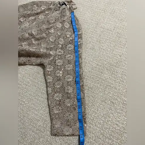 R & M Richards  Cream Lace Women's Shrug - Image 7