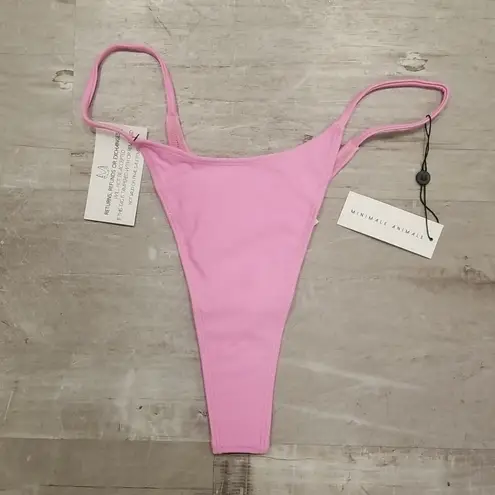 Minimale Animale 💕💕 Wall Street String Thong Manifest Bikini Bottom XL NWT
