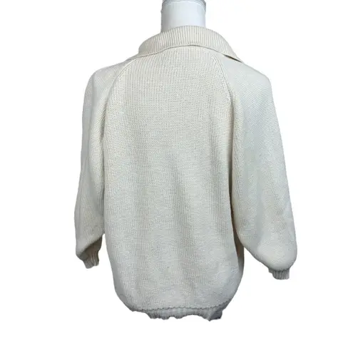 RTW Charleston cardigan/sweater, size Medium, vintage, heavyweight, pockets