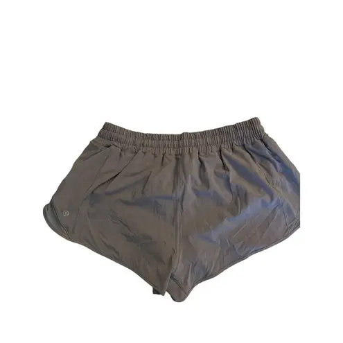 Lululemon  Hotty Hot Short II *2.5" W7AUSR gray women's size 12 NEW WITH TAGS