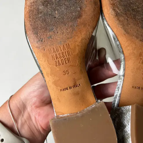 Maryam Nassir Zadeh - Opening Ceremony Sophie Clear Slide Formal Wedding