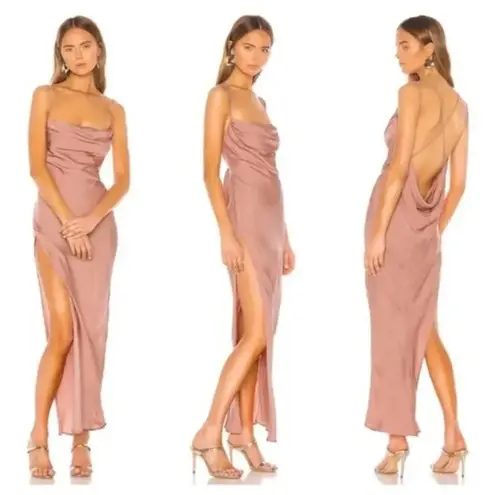 Michael Costello  x REVOLVE Braxton Dress in Rose Size medium