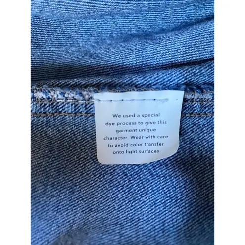 DL1961 Esme Denim Shirt Dress Full Button Front Mini length - XS EUC