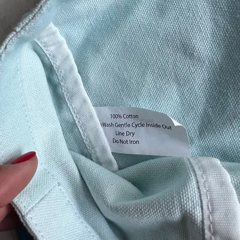 Athleta  Tote Bag Large Gym‎ Travel Blue Ombre Cotton