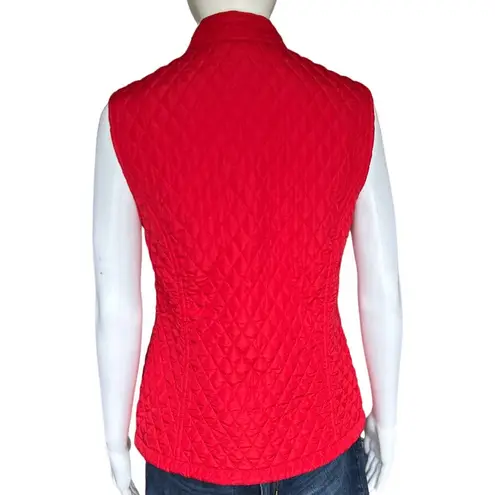 Campus Drive University of Maryland Terrapins Womens Red Vest Large Size M
