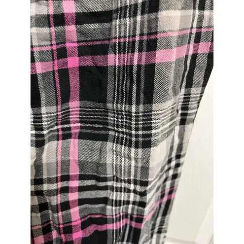 secret treasures 032-008 Small Light Flannel PJ PANTS Plaid Pajama Lounge