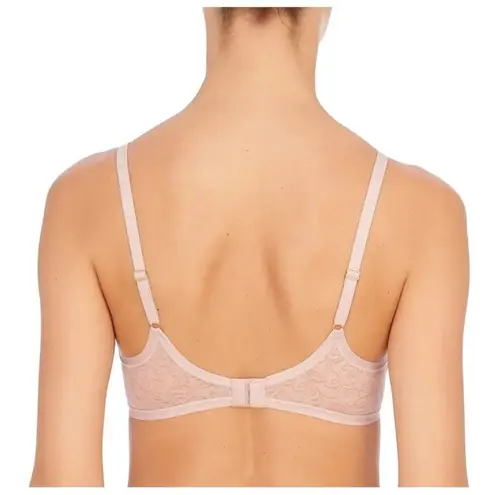 NATORI Honey Blush Jacquard Bra Size 32D NEW NWT Pink
